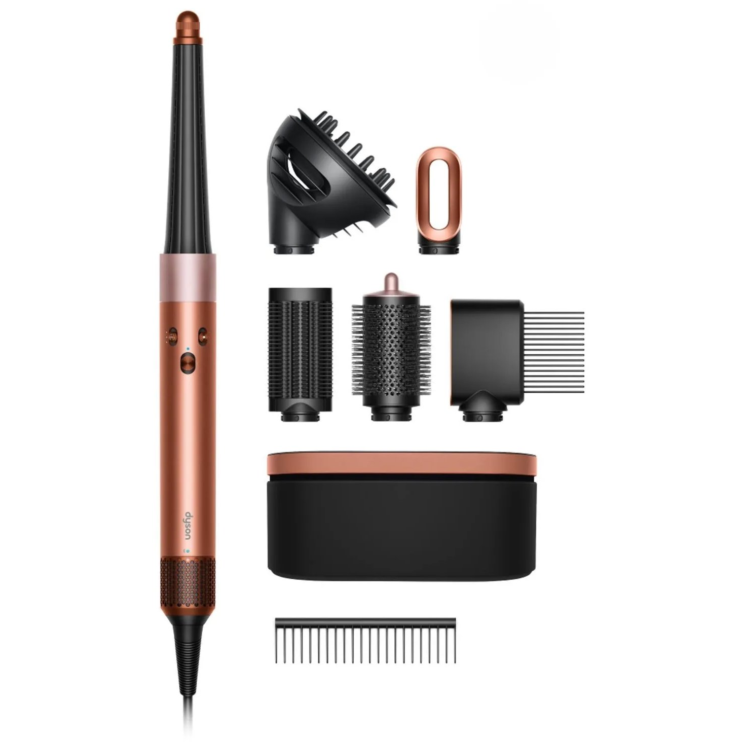 Kulmofén Multistyler Dyson Airwrap i.d. Curly+Coily jantárový (142899-01)-0